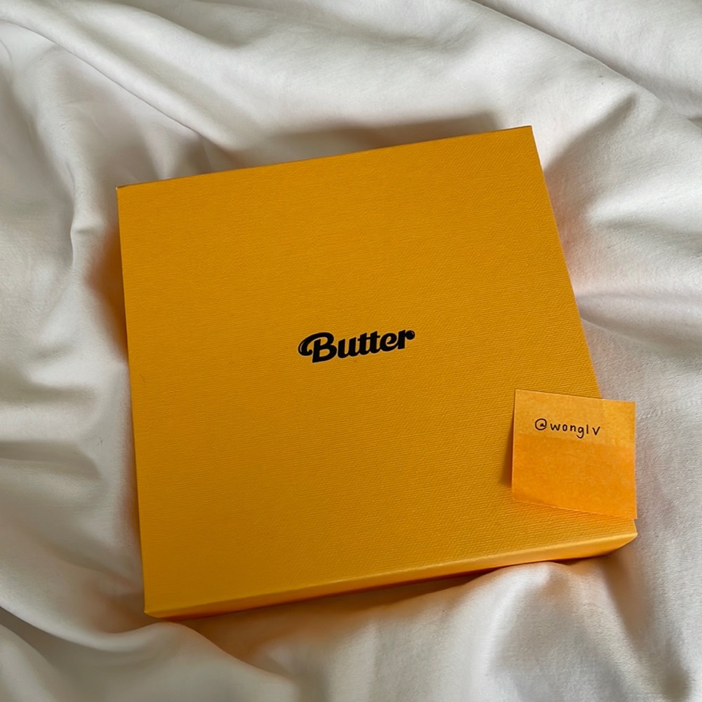 BTS Butter album (cream ver.)